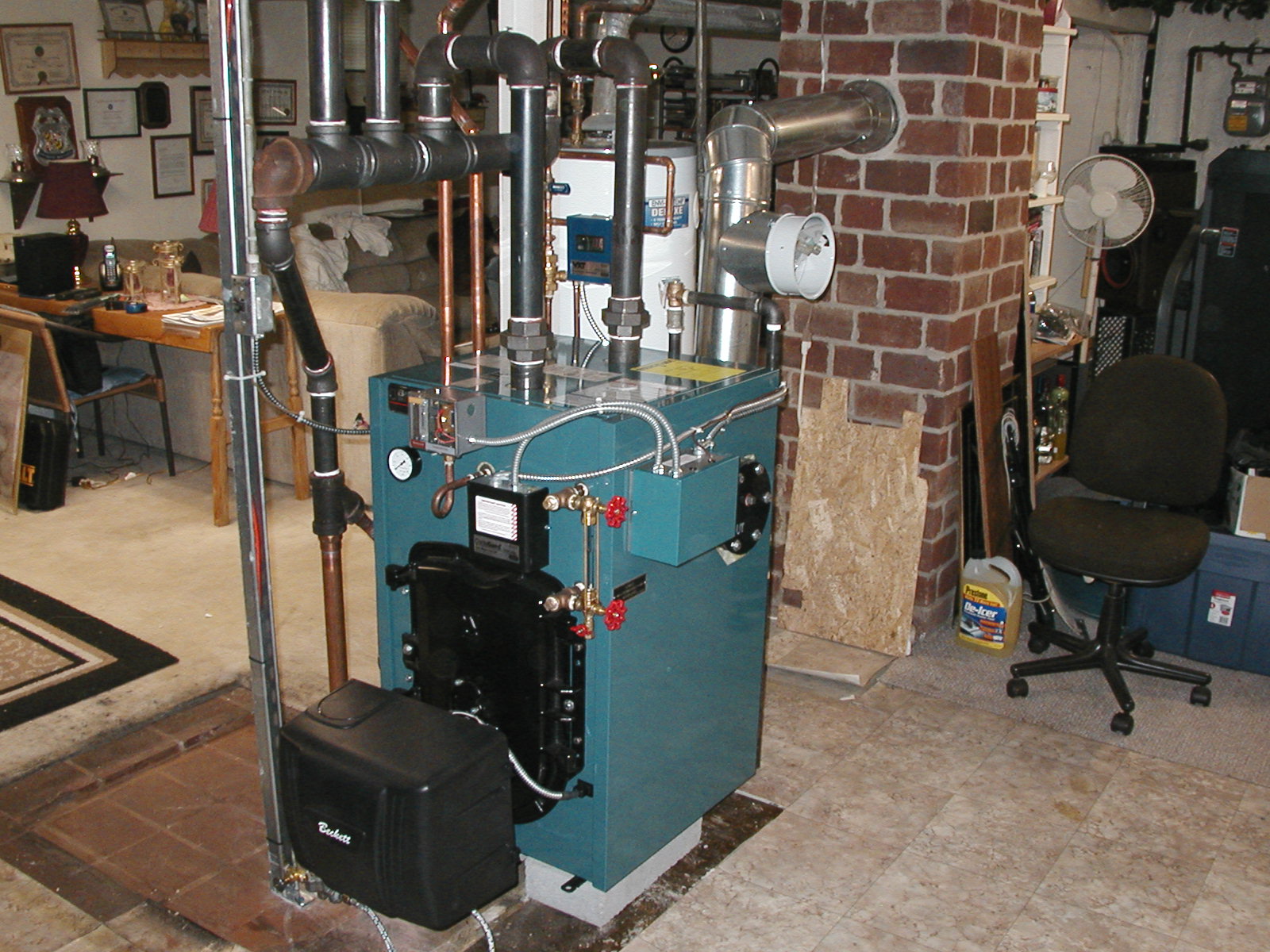 Megasteam Boiler Install in July (Steamhead & Gordo) — Heating Help
